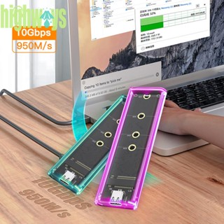 เคสใส M.2 LED RGB USB C 3.1 10Gbps สําหรับแล็ปท็อป [highways.th]