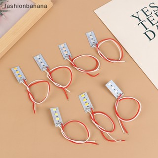 [fashionbanana] ใหม่ พร้อมส่ง บอร์ดหลอดไฟ LED 1.5W 5V 5730 ความสว่างสูง พร้อมสาย 1 ชิ้น