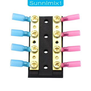 [Sunnimix1] บล็อกจ่ายไฟ 8 ขั้ว พร้อมขั้วต่อ 32V แบบเปลี่ยน สําหรับเรือ รถบรรทุก