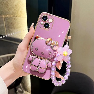 เคสโทรศัพท์มือถือ TPU นิ่ม ลายแมวน่ารัก พร้อมกระจกแต่งหน้า สําหรับ VIVO V20 V20E V20Se V21Pro V23 V23Pro V23E V25E V25 V25Pro V27 V27E V27Pro