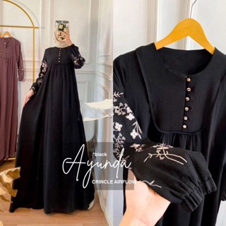  Maxy Gamis Muslim Women Friendly Apk ชุดเดรสแม็กซี่ลําลอง ปักลายพรีเมี่ยม สําหรับสตรีชาวมุสลิม