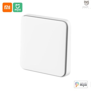 Xiaomi Mijia สวิตช์ไฟอัจฉริยะอัจฉริยะ BT ควบคุมด้วยเสียง แบบเปิดเดี่ยว และคู่