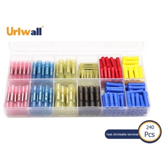 Urlwall ขั้วต่อสายไฟ มีฉนวนกันความร้อน กันน้ํา 240 ชิ้น