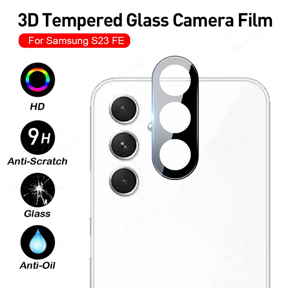 ฟิล์มกระจกกล้อง ป้องกันเลนส์กล้อง Samsung Galaxy S24ultra S23FE S23 Ultra S23 Plus S23FE S23Ultra S2