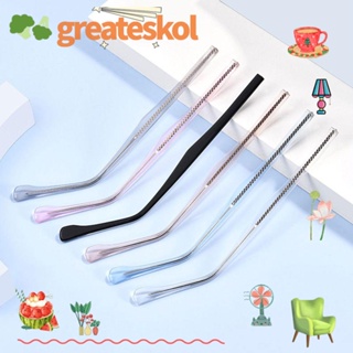 Greateskol 1 คู่ แขนแว่นตา โลหะ สากล กันลื่น อุปกรณ์เสริมแว่นตา