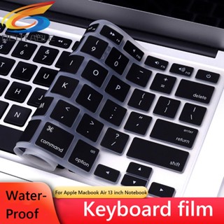 [Qcutable.th] ฟิล์มติดแป้นพิมพ์แล็ปท็อป กันน้ํา สําหรับ AP MacBook Air 13 นิ้ว A2337
