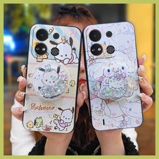 drift sand Anti-knock Phone Case For Itel A04/A632w Waterproof Dirt-resistant Silicone Fashion Design TPU Cute Cartoon glisten