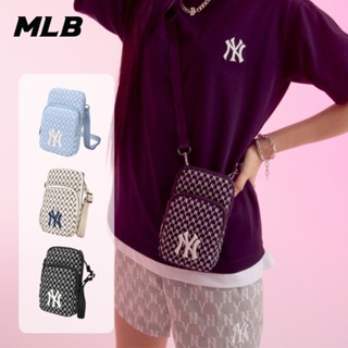 MLB ของแท้ ย้อนยุคดอกไม้เก่าเต็มพิมพ์โลโก้ปักกระเป Cross Body Bags