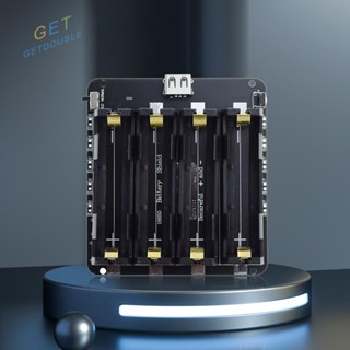 [Getdouble.th] ที่วางแบตเตอรี่ลิเธียมไอออน 18650 V3 Micro USB สําหรับ Raspberry Pi