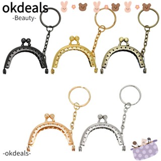 Okdeals ตะขอล็อกกระเป๋า แบบโลหะ อุปกรณ์เสริม สําหรับกระเป๋าถือ