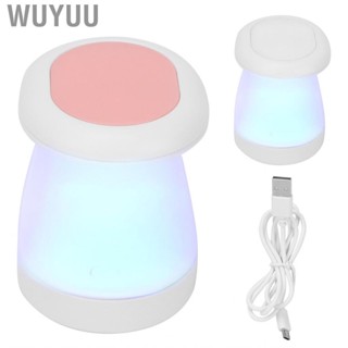 Wuyuu 16W Mini Gel Polish Dryer USB Charging  Dual Light Sources Nail Curing Mac AP