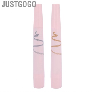 Justgogo Eyebrow Gel Pen  Makeup Resistant  Pencil Long Lasting for Types Sparse Eyebrows Girl Women