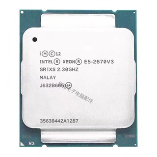 [พร้อมส่ง] Zhiqiang E5 2640V3 2650V3 2660V3 2670V3 2643V3 เซิร์ฟเวอร์ CPU 2011-3 Pins