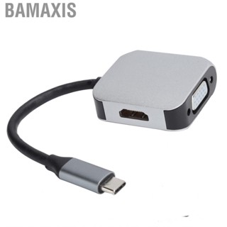 Bamaxis USB C Hub Docking Station To /VGA Adapter For Multi-Display Video UTE