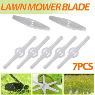 New 5+2 Blades For Electric Cordless Grass Trimmer Strimmer Garden Edger Cutter