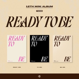 อัลบั้ม ทไวซ์ แถมโฟโต้ก่ร์ด 10 ใบ Twice 12th Mini Album [READY TO BE] with pre-order gift:Photocard SET(10 ea)