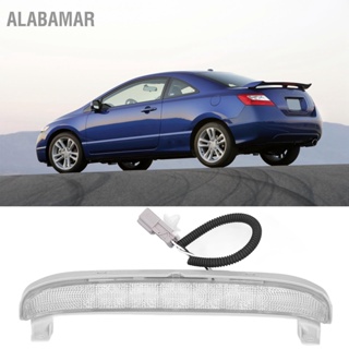 ALABAMAR ไฟเบรกดวงที่สามสูงด้านหลังหยุดโคมไฟ 34270SVAA01 US รุ่นเปลี่ยนสำหรับ Honda Civic 2006-2011