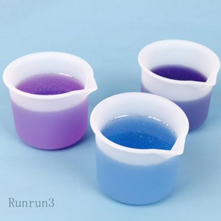 Run ถ้วยตวงเรซิ่น ซิลิโคน พร้อมสเกลวัดแม่นยํา