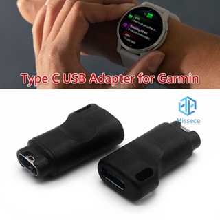 อะแดปเตอร์ชาร์จนาฬิกา USB C เป็น 4pin สําหรับ Garmin Venu 2 2S SQ Garmin Lily