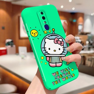 สําหรับ OPPO Find X3 Pro X5 Pro F19 Pro Reno5 Pro 7 Pro 8 Pro Reno6 Active Hello Kitty Cat การออกแบบ รวมทุกอย่าง ฟิล์ม เคสโทรศัพท์ ป้องกันกล้องเต็มรูปแบบ