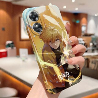 เคสโทรศัพท์มือถือ PC แข็ง กันกระแทก ป้องกันกล้อง ลายการ์ตูนอนิเมะ สําหรับ OPPO Reno4 Z 8T 7Z 8Z 7SE 4 Lite 5 Lite 7 Lite 8 Lite 5F