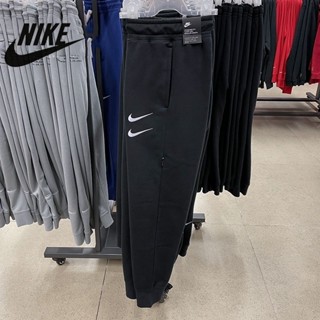 Nike ของแท้ 100% กางเกงขายาวลําลอง เข้ารูป อบอุ่น สําหรับผู้ชาย เหมาะกับการวิ่ง DD5074