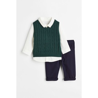 H&amp;M  Boy 3-piece cotton set 0985452_1