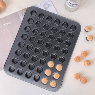 Computer Ac.lr 48Cup NonStick Mini Round Cupcake Pan Tray Baking Mould Bakeware Cooking Accessory