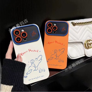 Sea Otter ใหม่ เคสโทรศัพท์มือถือนิ่ม ลายบุรุษไปรษณีย์ทะเล สําหรับ Apple Iphone 14promax 13pro 12 11 7p GBGY