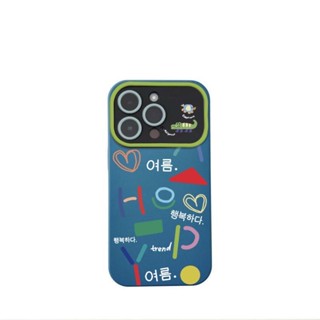 เคสมือถือ แบบนิ่ม ลายตัวอักษร สําหรับ Apple 14 Pro Max Iphone 13 Pro 12 11 7p GT2P