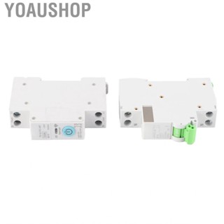 Yoaushop Smart WiFi Circuit Breaker 10A 1P+N Timing Delay  AC230V Intelligent