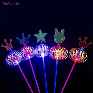 Thevantin ไม้กายสิทธิ์ มีไฟ LED เรืองแสง หลากสี ของเล่นปาร์ตี้ฮาโลวีน เทศกาลคริสต์มาส สําหรับเด็ก