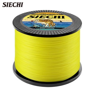 Siechi สายเอ็นตกปลา PE แบบถัก หลากสี 100 ม. 300 ม. 500 ม. 4 เส้น 12-83LB