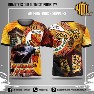 เสื้อยืด ZETA PHI OMEGA ครบชุด