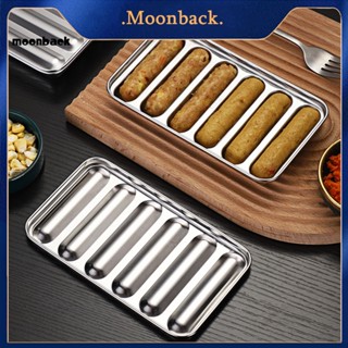 &lt;moonback&gt; แม่พิมพ์ทําไส้กรอก ฮอทดอก น้ําหนักเบา ไม่เหนียวติด สําหรับบ้าน DIY