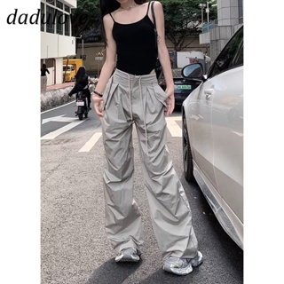 DaDulove💕 New American Ins High Street Hip-hop Tooling Casual Pants Niche High Waist Wide Leg Pants Trousers