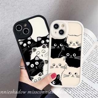 เคสโทรศัพท์มือถือ Tpu นิ่ม ลายการ์ตูนแมวตลกน่ารัก สําหรับ Infinix Hot 10T 11 10s 11s 9 10 Play Infinix Note 8 Smart 6 5 Hot 10 Lite