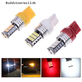 Buildvictories11 หลอดไฟเลี้ยว ไฟเบรกหลัง LED T20 7443 45-SMD 7440 W21W 1 ชิ้น