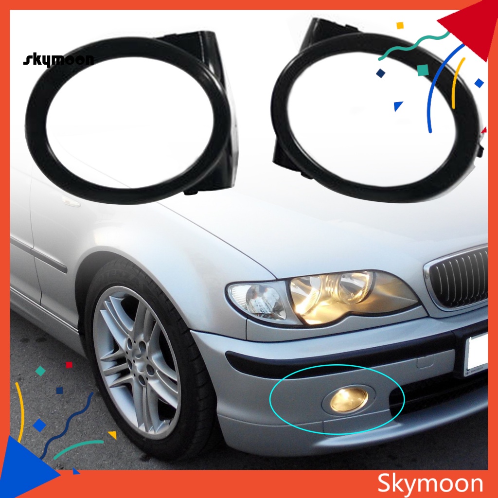 Skym* กรอบครอบไฟตัดหมอก ABS กันรอยขีดข่วน 1 คู่ 51112695255  51112695256 สําหรับ BMW 3 Series E46 M3 01-06