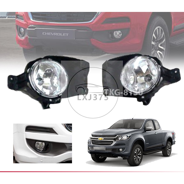 1PCS ONE ด้านข้างกันชนหน้าไฟตัดหมอกไฟตัดหมอกสําหรับ Chevrolet Colorado 2017 2018 2019 2020
