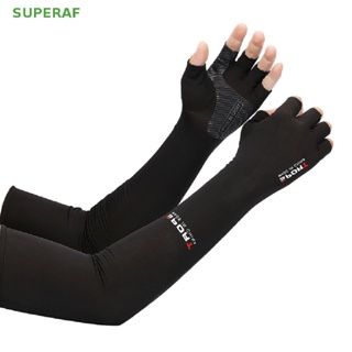 Superaf ปลอกแขน 5 นิ้ว ป้องกันรังสียูวี สําหรับขี่จักรยาน ตกปลา ขายดี 1 คู่