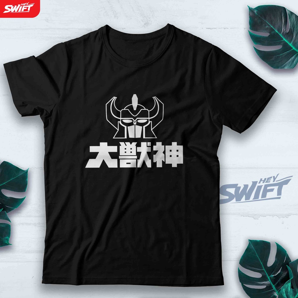 เสื้อยืด พิมพ์ลาย Megazord Power Rangers kanji สไตล์ญี่ปุ่น DISTRO