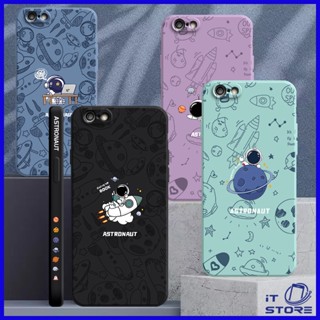 เคส iPhone 6 6S 6 Plus 6S Plus เคสนิ่ม เคสสร้างสรรค์ iPhone 6 Plus 6S 6S Plus เคสซิลิโคน iPhone 6Plus 6S Plus เคสนักบินอวกาศ เคสการ์ตูน 2C-SS