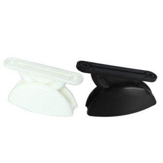 Edb* คลิปกันชนประตูรถยนต์ สีดํา แบบเปลี่ยน สําหรับ Motorhome Boat RV-Door Stoper Clip