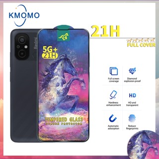 ฟิล์มกระจก แบบเต็มจอ Xiaomi Redmi 12 12C A2 + A1 10A 10C 10 2022 9 9A 9C 9T 8 8A 7 7A 21H ฟิล์มกระจกนิรภัย แบบใส