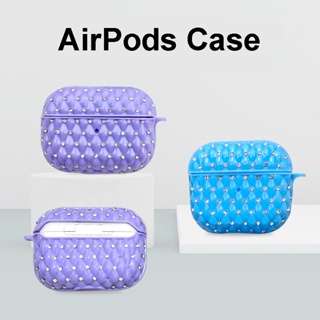 Mango เคส ลายแกะน้อย ประดับพลอยเทียม สําหรับ AirPods 1 2 3 Pro 2 Gen 2 3 2nd 3rd