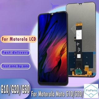 ชุดประกอบหน้าจอสัมผัส LCD สําหรับ Motorola Moto G10 XT2127-2 G30 XT2129-2 G20 XT2128-2