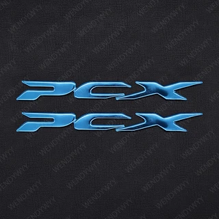สติกเกอร์ตราสัญลักษณ์ PCX 3D แบบนิ่ม สําหรับติดตกแต่งล้อรถมอเตอร์ไซค์ Honda PCX125 PCX150 PCX 125 150 2 ชิ้น