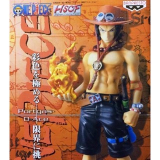 Ace ของแท้ JP แมวทอง - HSCF Banpresto [โมเดลวันพีช]