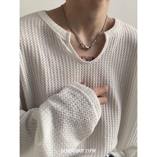 เสื้อยืดแขนยาว ป้องกันแดด แบบบาง สําหรับผู้ชาย
